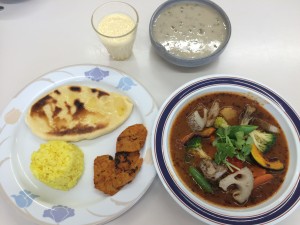 精進料理教室カレースープ