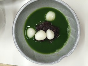 抹茶白玉ぜんざい